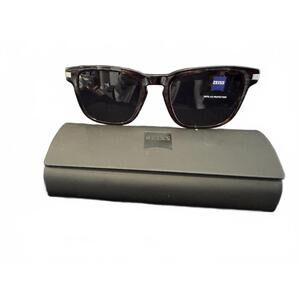 Zeiss Tortoise Shell Sunglasses with Protective Case
